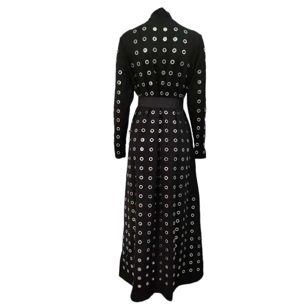 Runway Long Grommet Duster Jacket - Picture 9 of 11